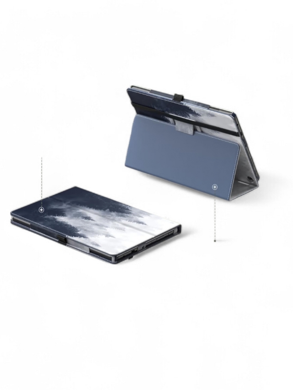 Gray Forest Amazon Fire HD 10/10 Plus Case - Picture 2 of 12